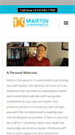 Mobile Screenshot of davidmartinchiropractic.com